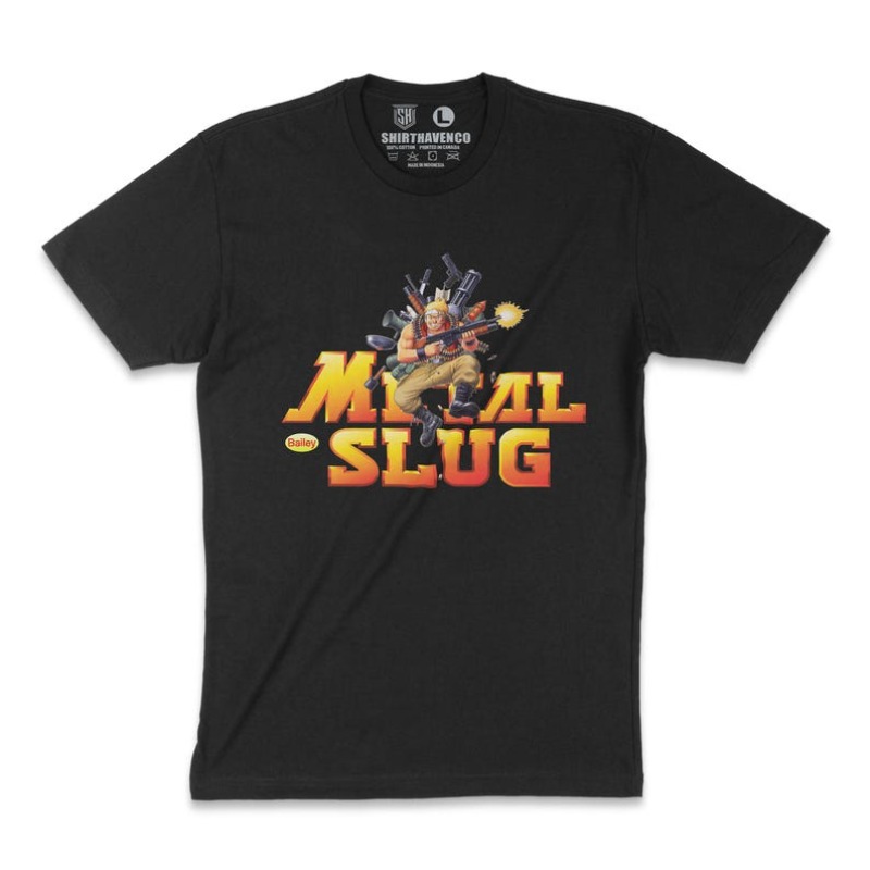 Gaming Retro Arcade - 00012810 # Camiseta A-Metal Slug |