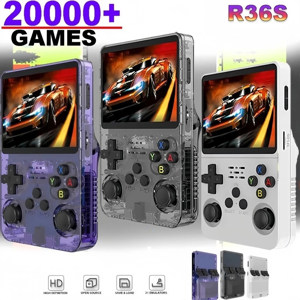 Retro Gaming Tv Box - Mini console de videogame portátil retrô