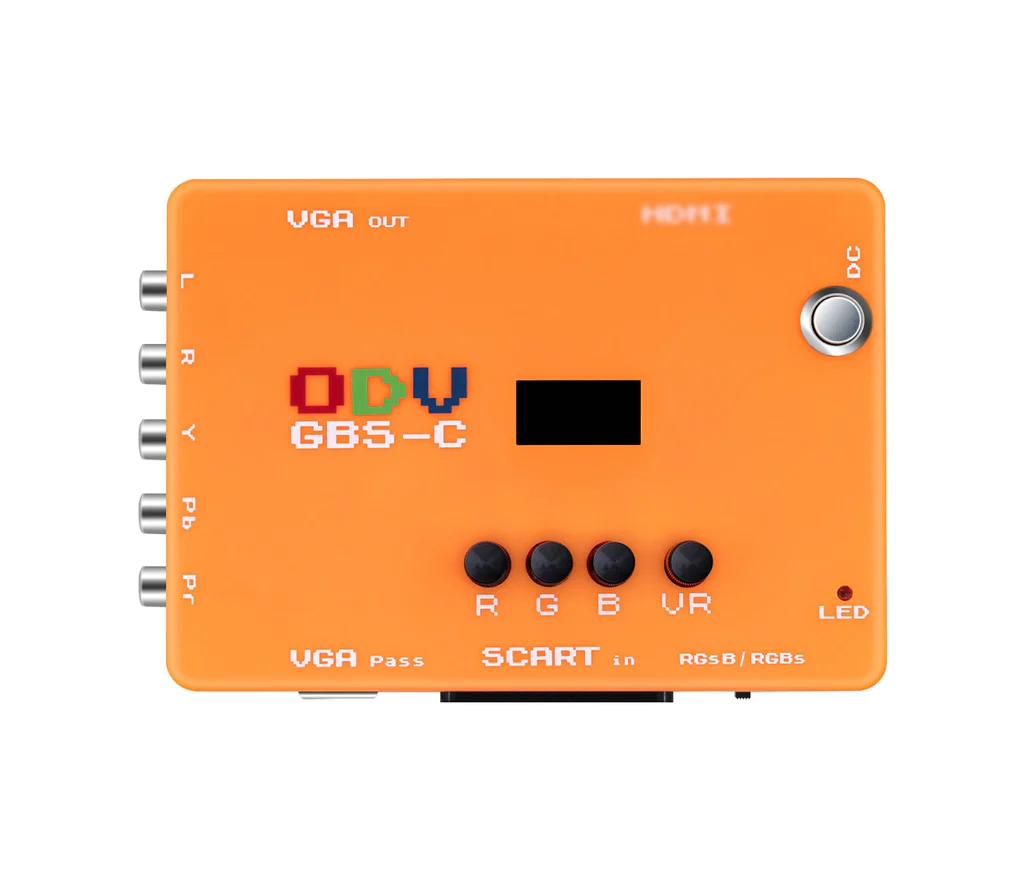 Retro Gaming Realm - Mcbazel ODV-GBS-C Componente VGA/Scart para VGA/HDMI