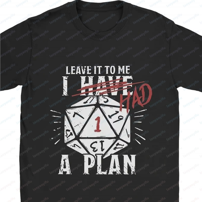 Retro Gaming Shirt - Camiseta Masculina D20 Dice RPG de