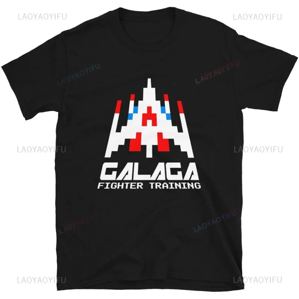 Gaming Retro Arcade - Arcade Galaga-camiseta vintage masculina, videogame, jogo