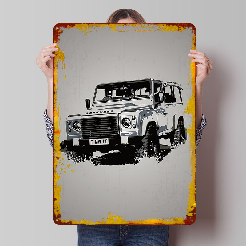 Retro Gaming Uk - Placa de Metal Vintage Personalizada UK