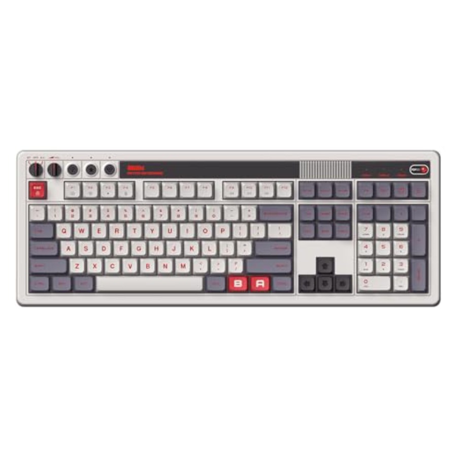 Teclado mecânico retro 108 par - Retro Gaming Uk avaliação e preço