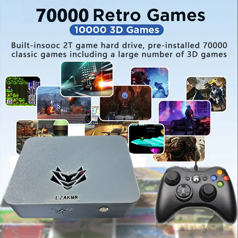 Caixa de Jogos Dual System AK1 - Retro Gaming Ps2 avaliação e preço