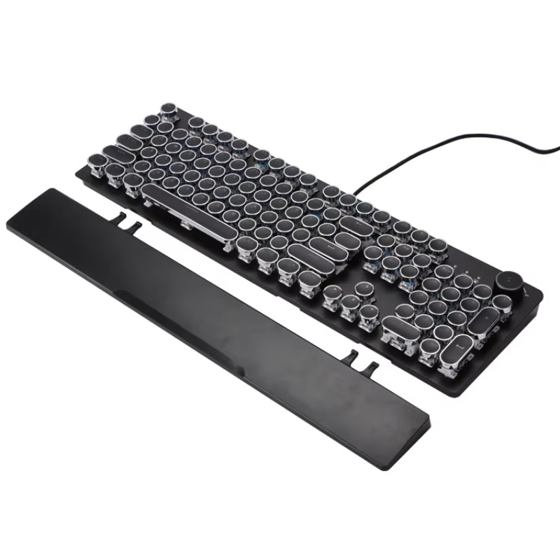 Teclado Mecânico Estilo Máquin - Retro Gaming Uk avaliação e preço