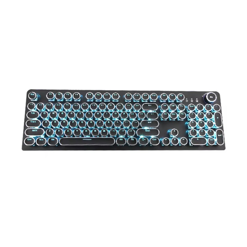 Teclado Mecânico Estilo Máquin - Retro Gaming Uk avaliação e preço
