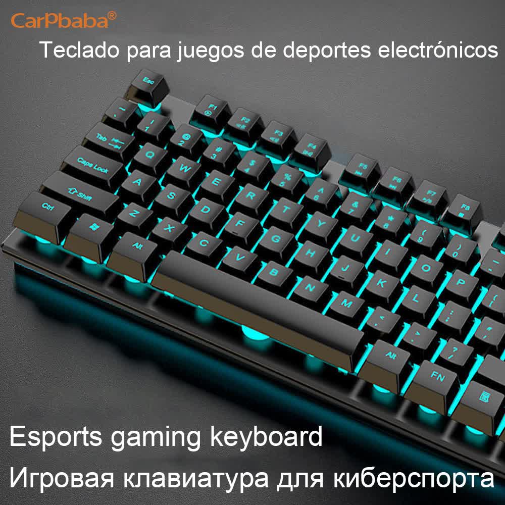 Carpbaba-Teclado mecânico retr - Retro Gaming Uk avaliação e preço