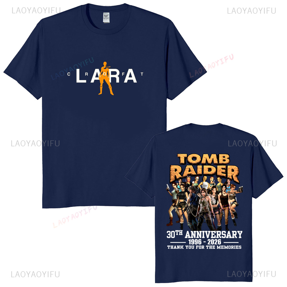 Tomb raider 30th aniversário u - Retro Gaming Shirt avaliação e preço