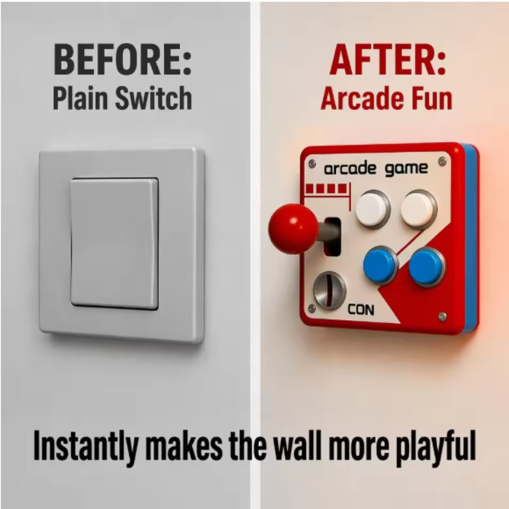 Capa de Placa para Joystick de - Gaming Retro Arcade avaliação e preço