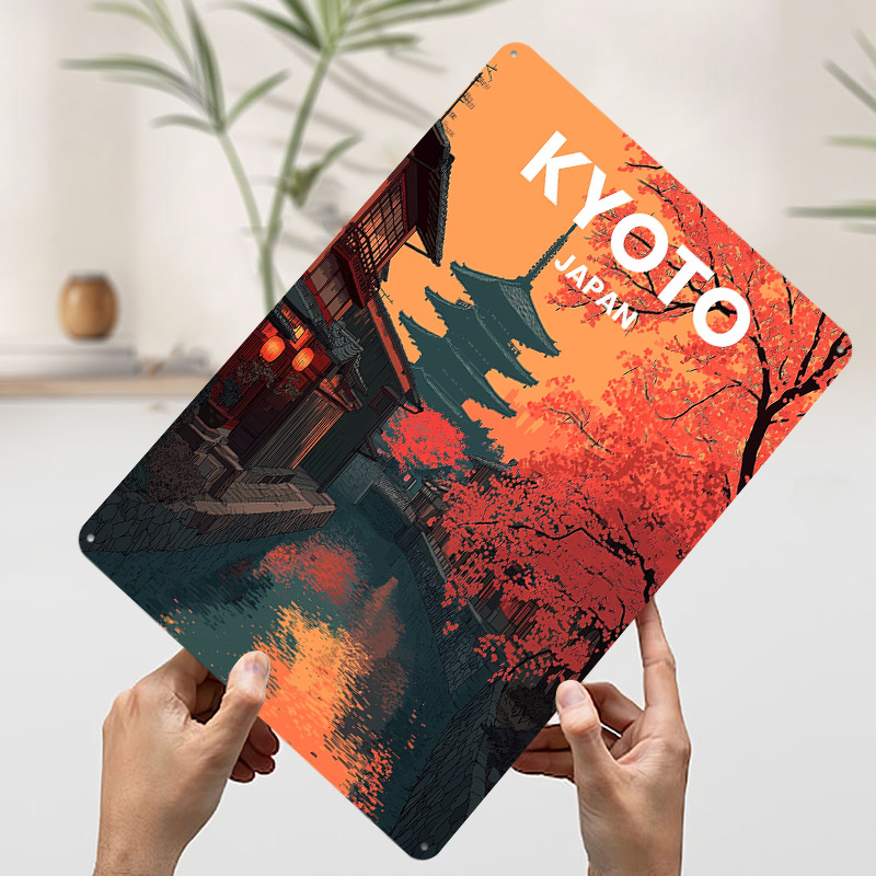 Pôster Metálico Retrô Vintage  - Retro Gaming Kyoto avaliação e preço
