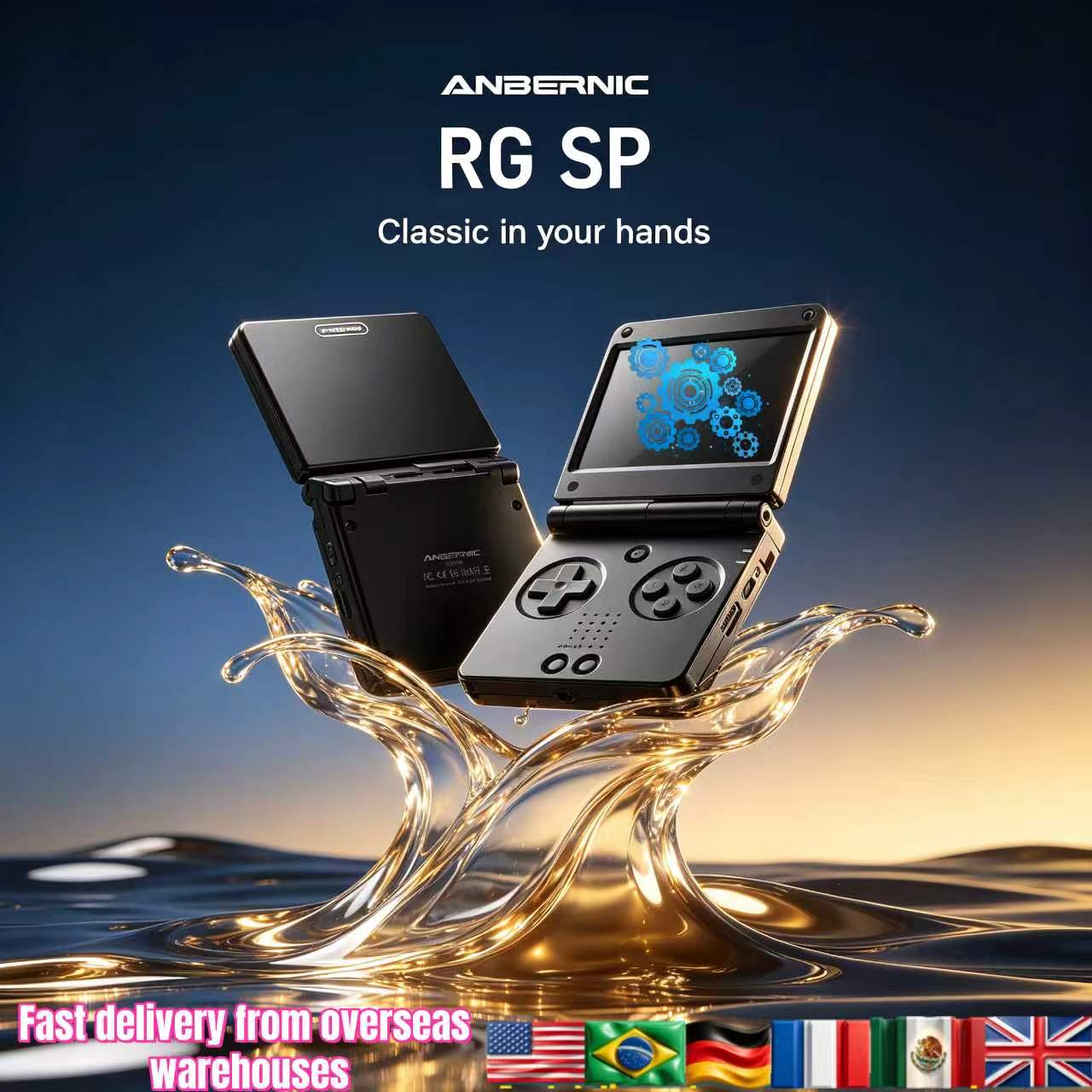 Console de jogos portátil Anbe - Retro Gaming Anbernic avaliação e preço