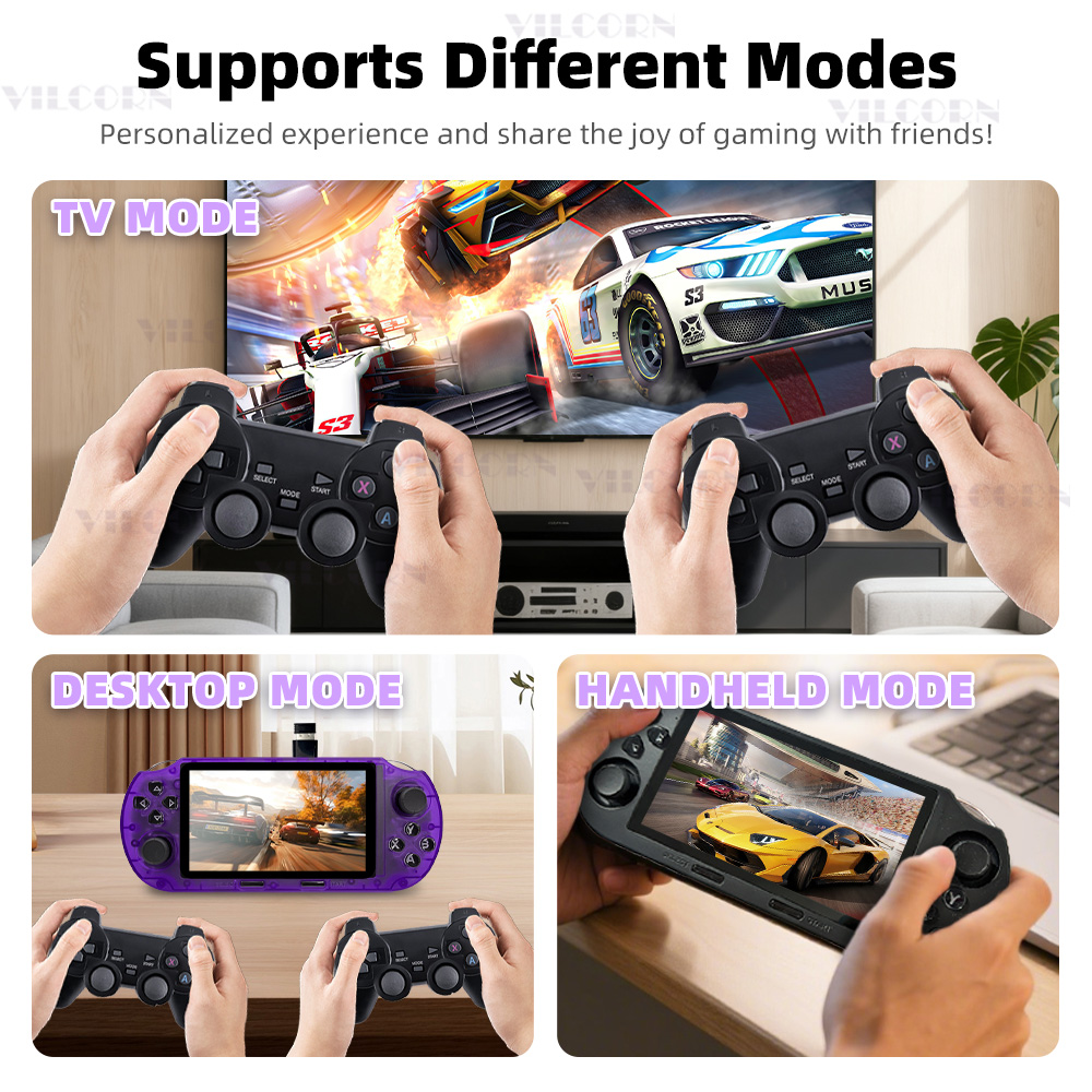 Console de jogos portátil VILC - Retro Gaming Realm avaliação e preço