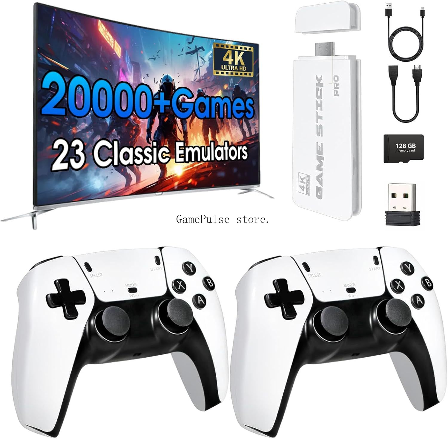GamePulse 2026 Novo Console de - Retro Gaming Emulator Console avaliação e preço
