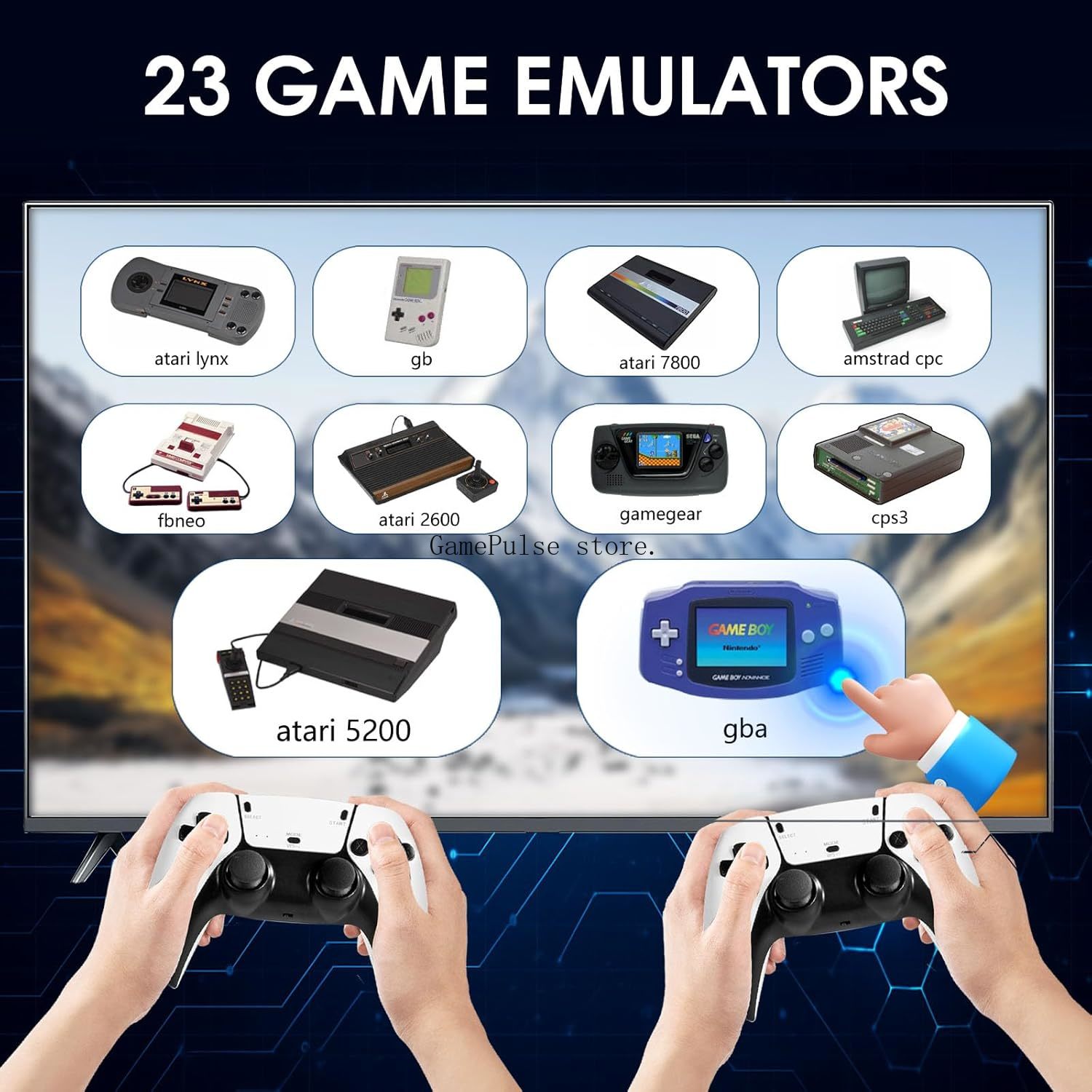 GamePulse 2026 Novo Console de - Retro Gaming Emulator Console avaliação e preço