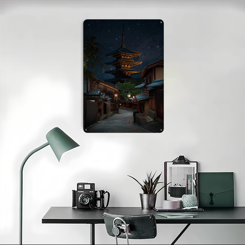 Pôster de Metal Personalizado  - Retro Gaming Kyoto avaliação e preço