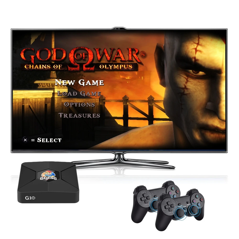 Haayot caixa de jogo 4k hd int - Retro Gaming Tv Box avaliação e preço