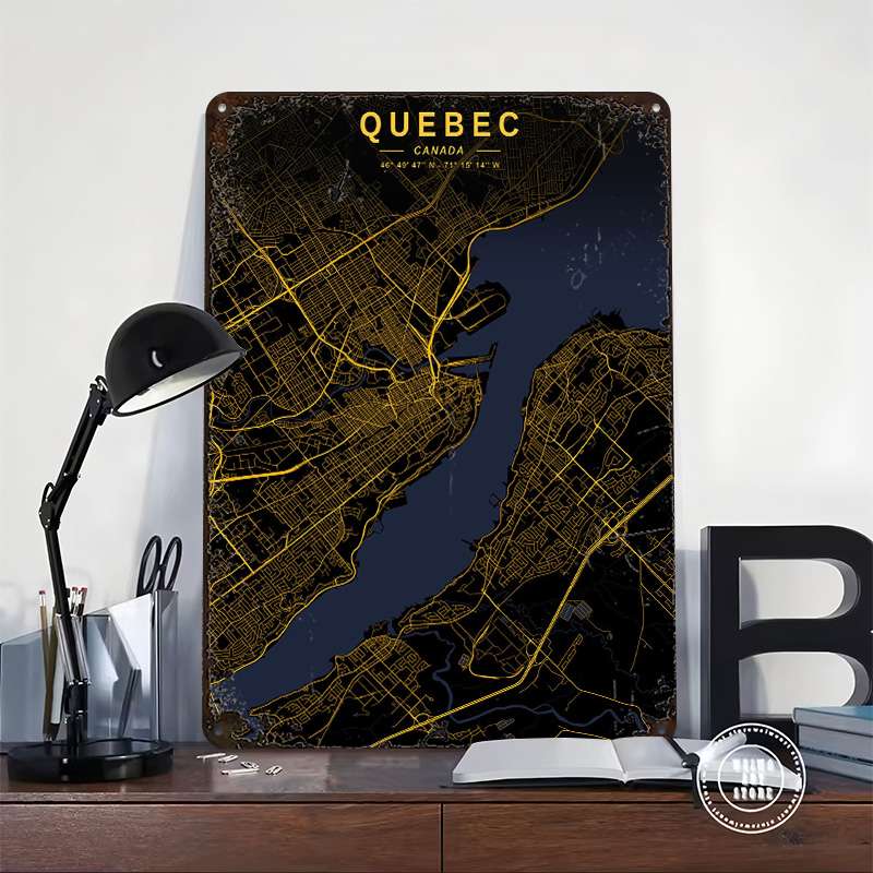 Placa de Metal Vintage Persona - Retro Gaming Quebec avaliação e preço