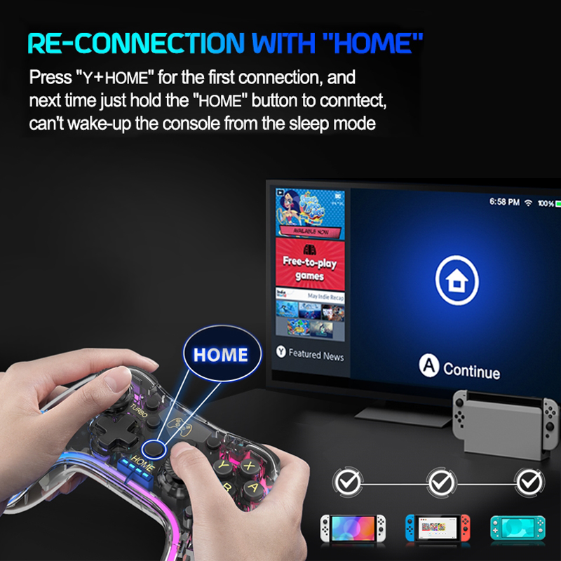 Controle de Jogo Retro RGB Sem - Retro Gaming Realm avaliação e preço