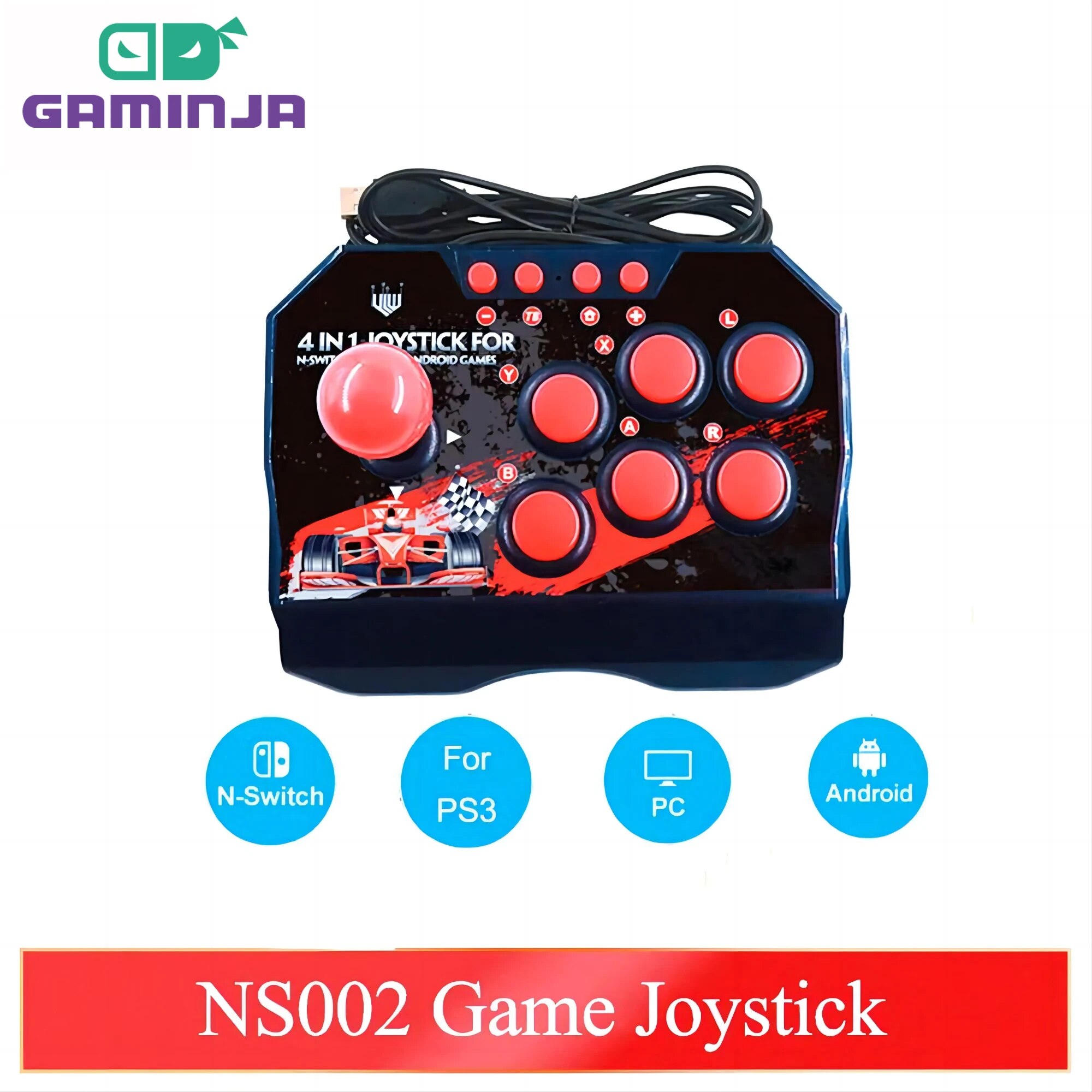 GAMINJA NS002 4 Em 1 Retro Arc - Retro Gaming Emulator Console avaliação e preço