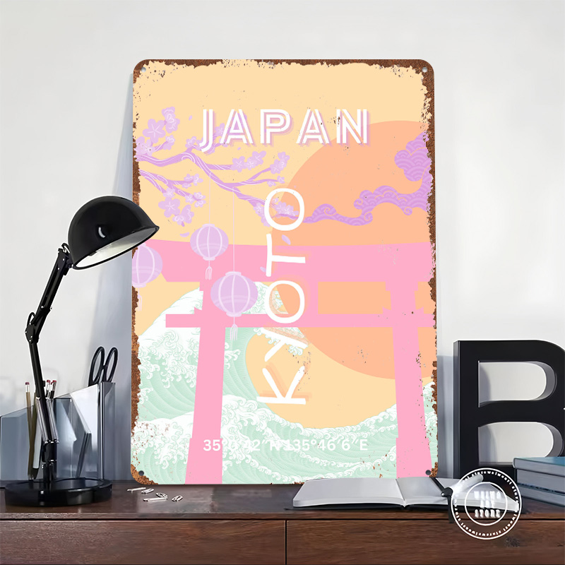Pôster de Metal Artístico de V - Retro Gaming Kyoto avaliação e preço