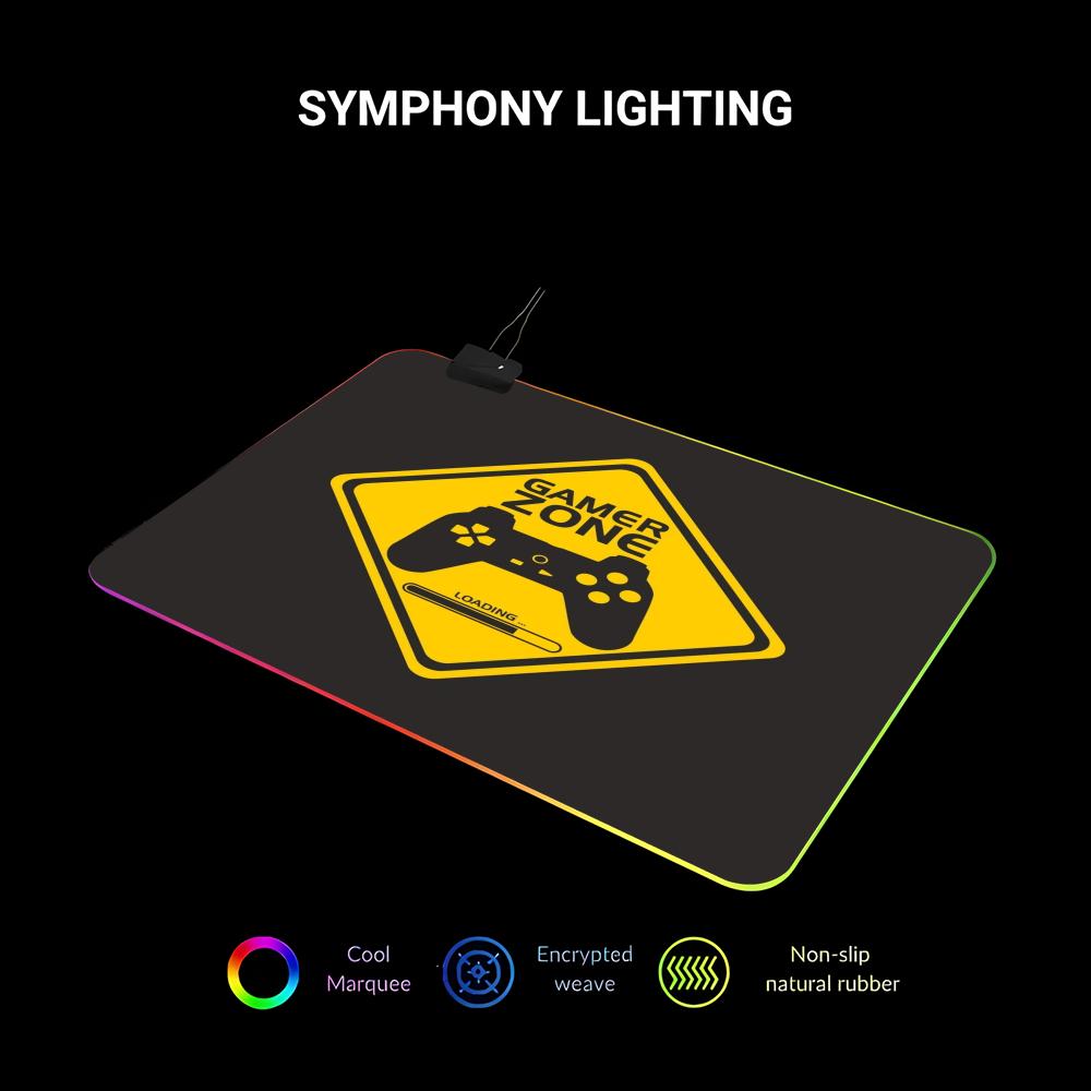 Mouse Pad Grande RGB para Jogo - Mouse Gaming Retro avaliação e preço