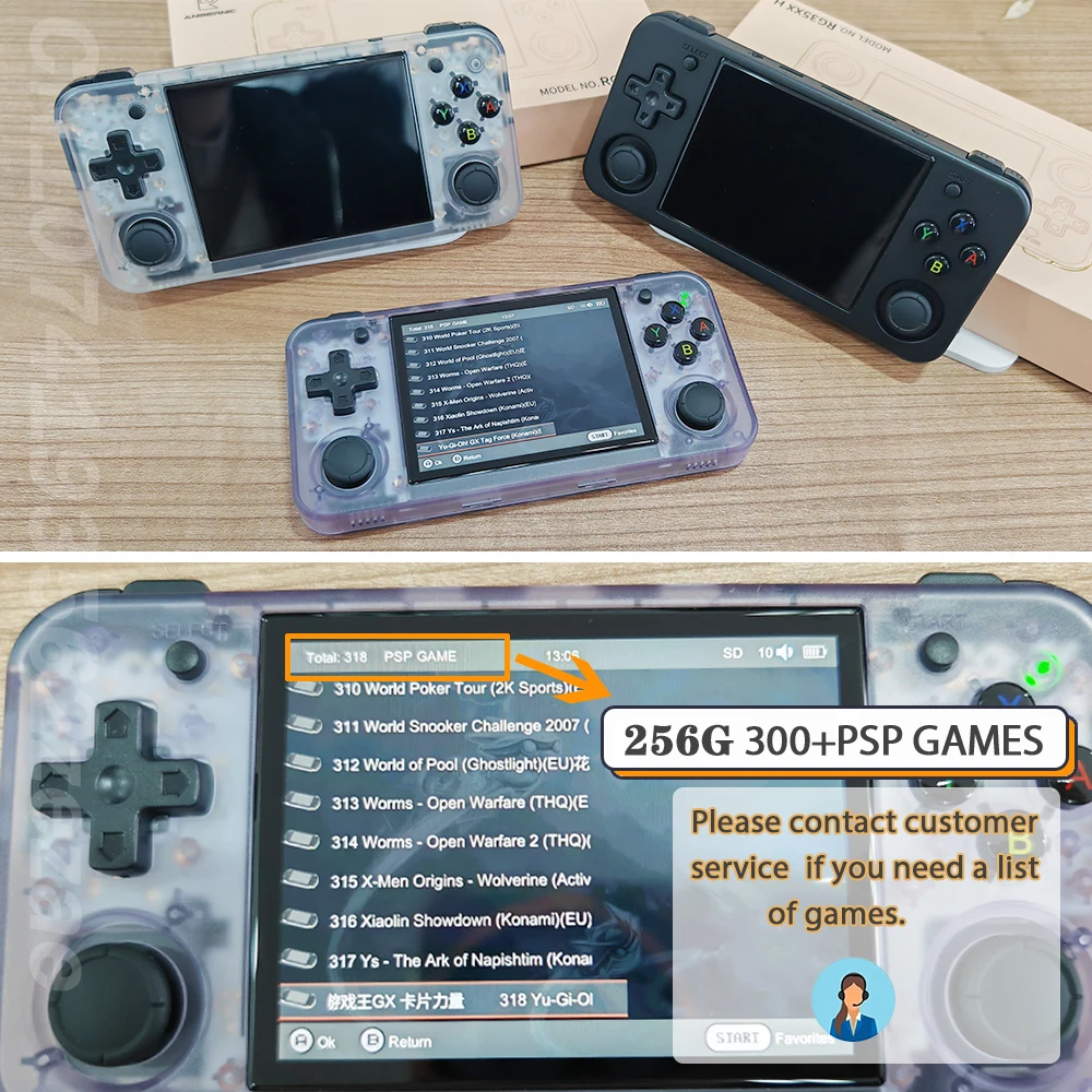 ANBERNIC RG35XX H Consoles por - Retro Gaming Anbernic avaliação e preço