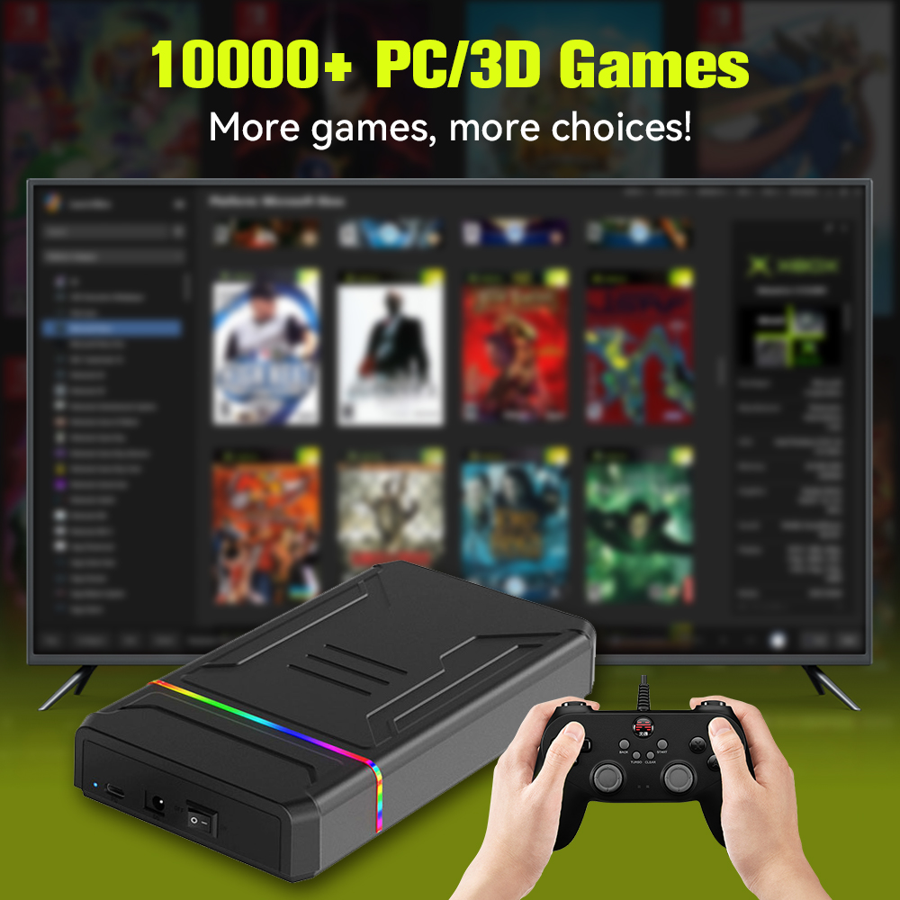 JMachen Launchbox 3TB Gaming H - Retro Gaming Ps2 avaliação e preço