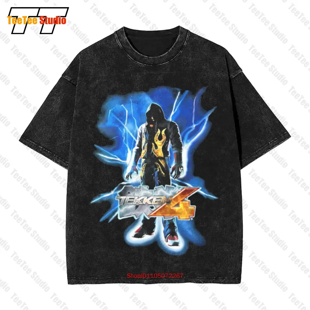 Vintage Tekken 4 Namco Promo A - Retro Gaming Shirt avaliação e preço