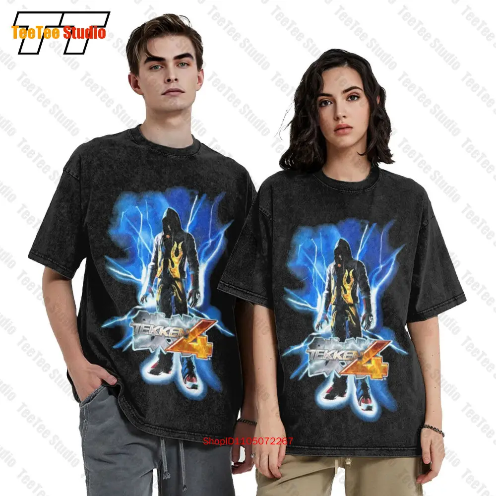 Vintage Tekken 4 Namco Promo A - Retro Gaming Shirt avaliação e preço