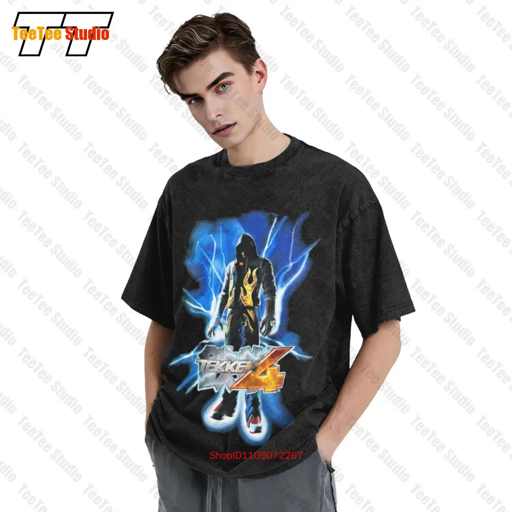 Vintage Tekken 4 Namco Promo A - Retro Gaming Shirt avaliação e preço