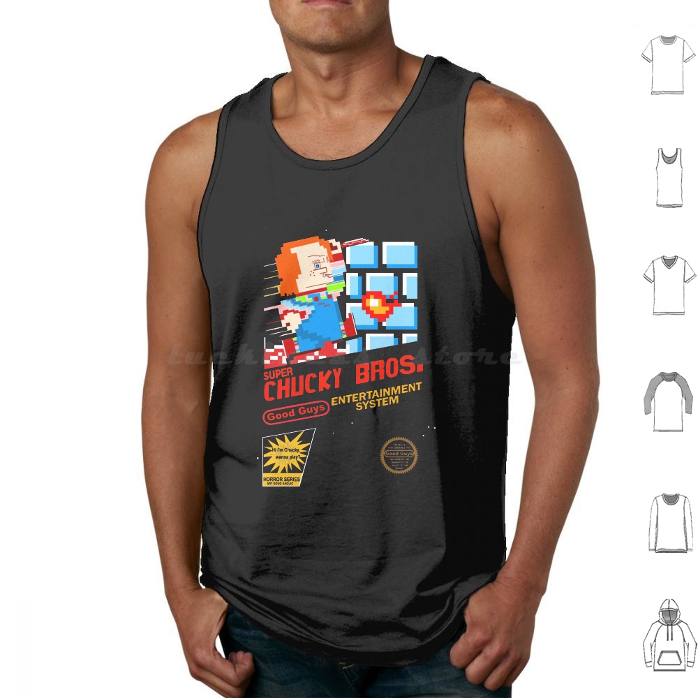 Camisetas Super Chucky 1 em Al - Retro Gaming Guy avaliação e preço