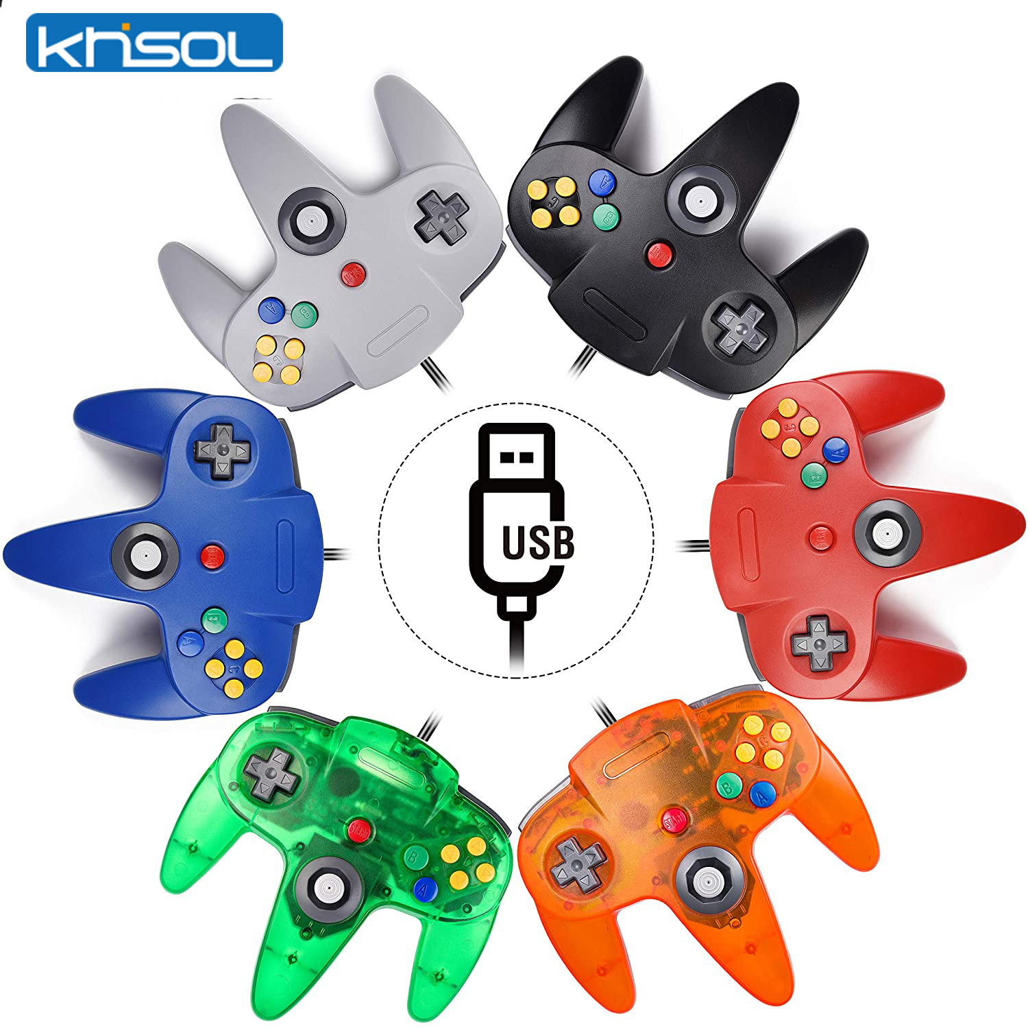 N64 controlador clássico usb c - Retro Gaming Realm avaliação e preço