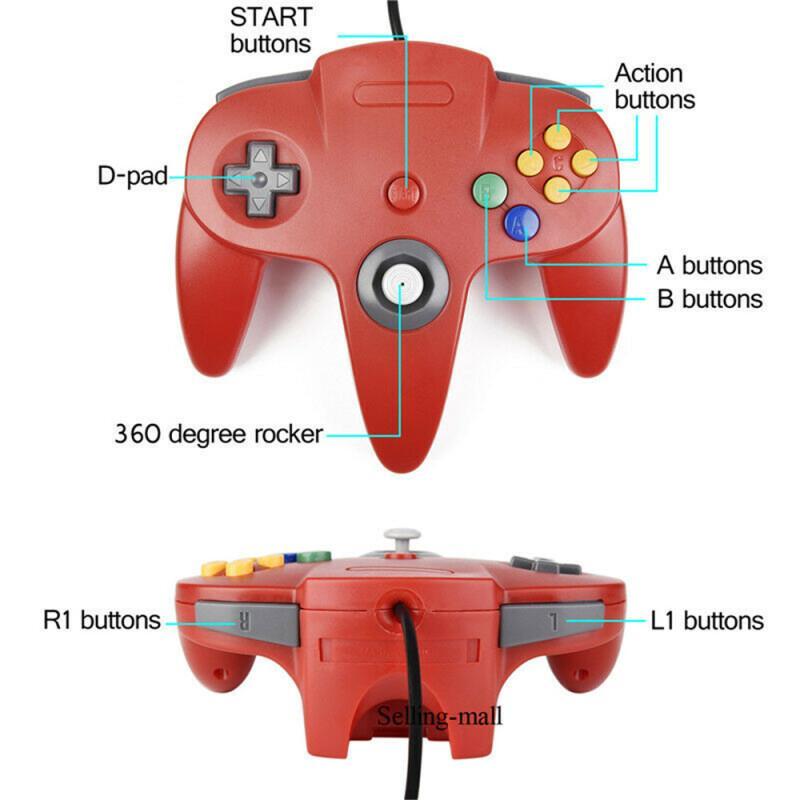 N64 controlador clássico usb c - Retro Gaming Realm avaliação e preço