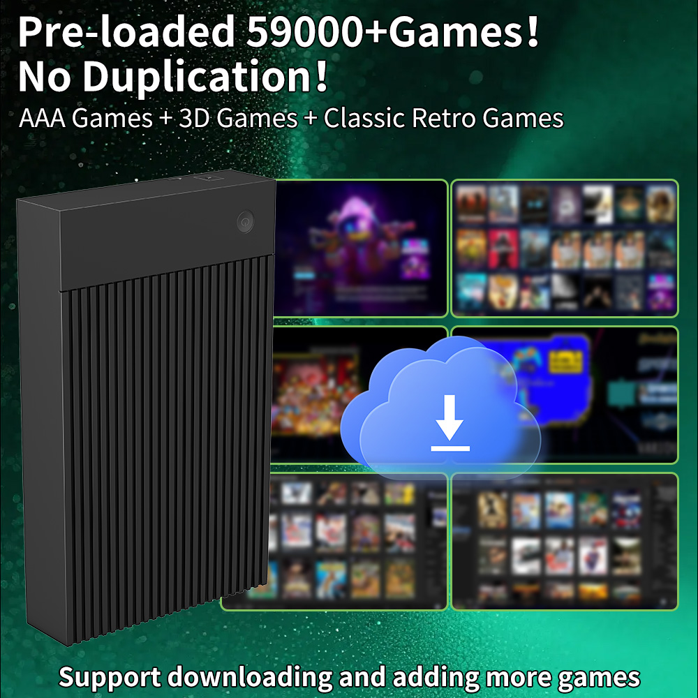 Hyper Base MIX 4T Retro HDD co - Retro Gaming Emulator Console avaliação e preço