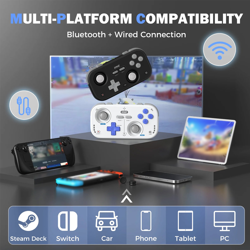 Controle Mini Retro IINE para  - Retro Gaming Realm avaliação e preço