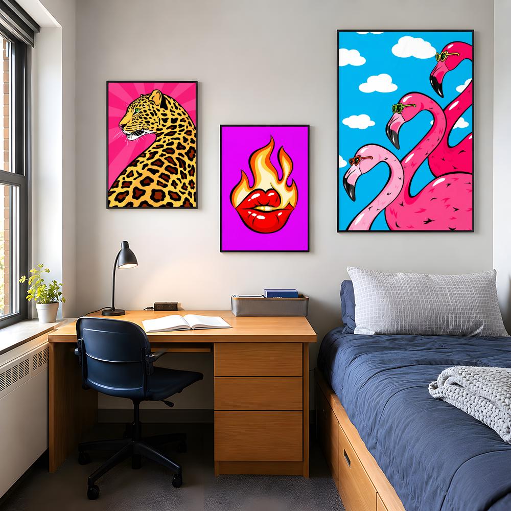 Pôster colorido retrô pop art  - Retro Poster Gaming avaliação e preço