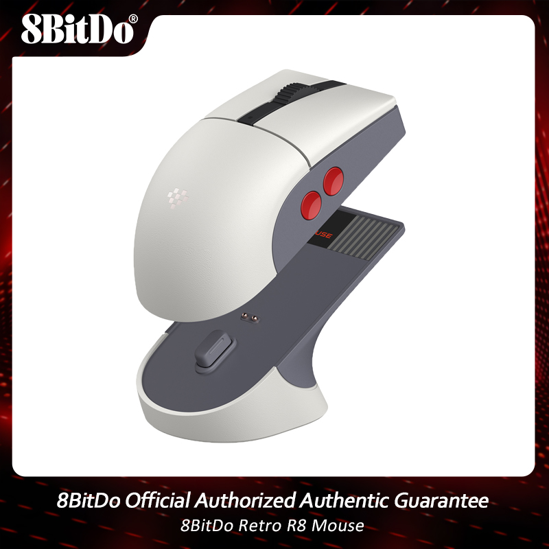 Mouse Retro 8BitDo R8 com Sens - Mouse Gaming Retro avaliação e preço